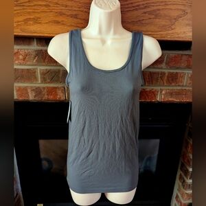 Apt 9 NWT Gray Fitted Sleeveless Reversible Tank Top S/M